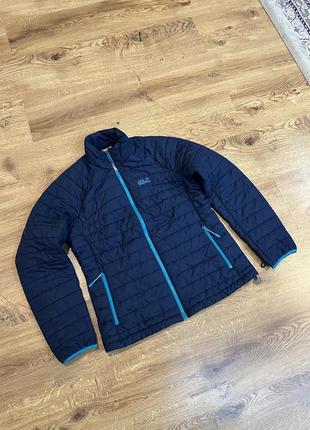 Микропуховик ветровка jack wolfskin в идеальном состоянии