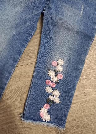Джинсы для девочки 3