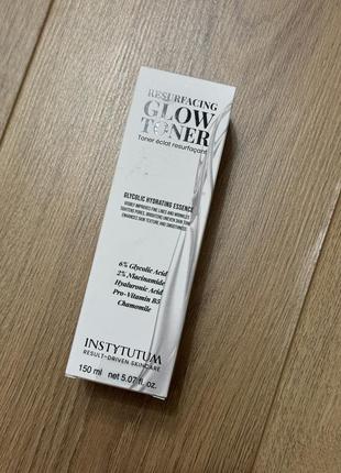 Тонер resurfacing glow toner тонер с гликолевой кислотой, 150мл