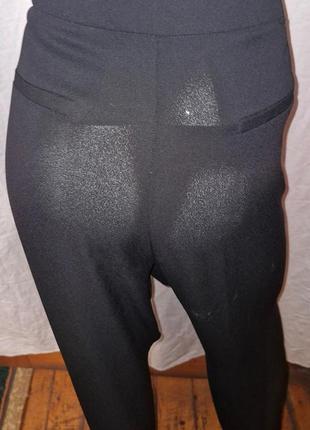 Черные брюки mango suit р42 6