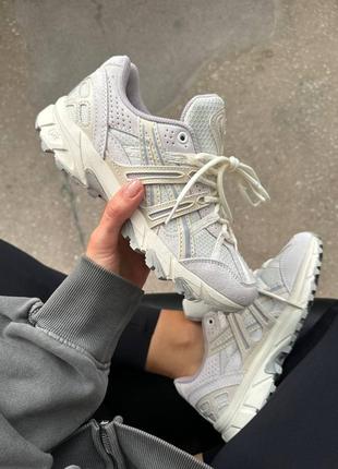 Женские кроссовки asics gel-sonoma 15-50 beige ассикс бежевого цвета
