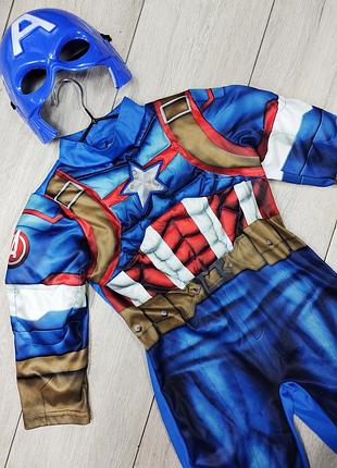 Костюм капітана америки, captain america супергерой, капитан америка, marvel