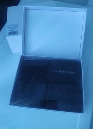 Calvin klein оригинальный набор носков (3 пары)
