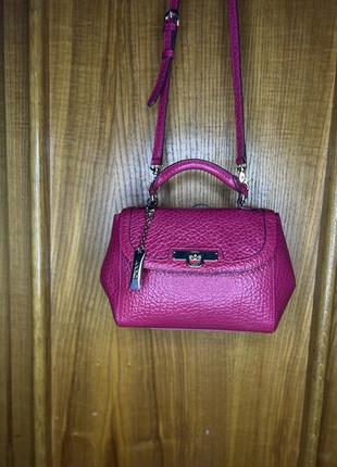 Сумка сумочка кожаная из дорогой редкой кожи dkny donna karan оригинал абсолютно новая
