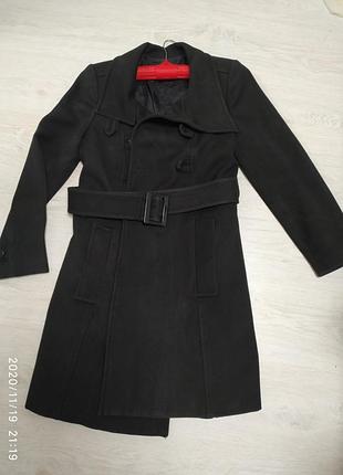 Шерстяное пальто оригинал zara