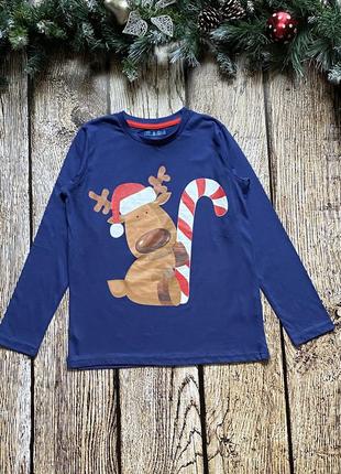 Новогодний реглан олень