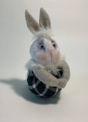 Интерьерная игрушка кролик, кролик, декор кролик, украшение декор на пасху кролик