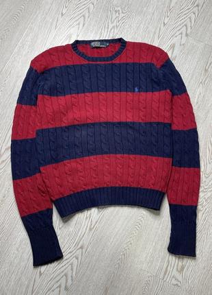 Polo ralph lauren чоловічий вʼязаний светр розмір хл