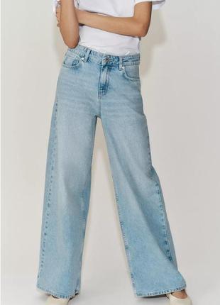 Джинси wide leg широкі xxs