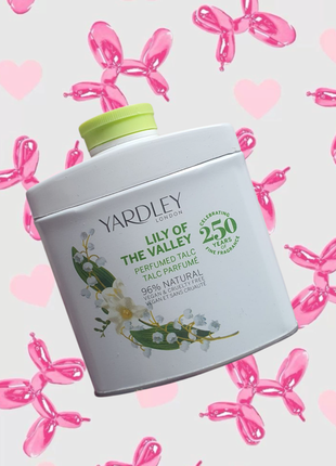 Тальк парфюмированный для тела yardley