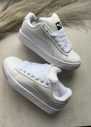 Білі кеди puma