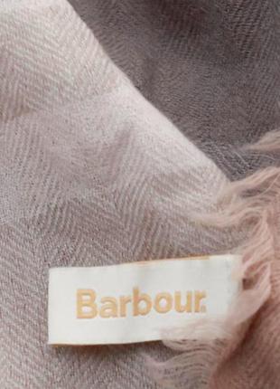 Шерстяний шарф barbour 6