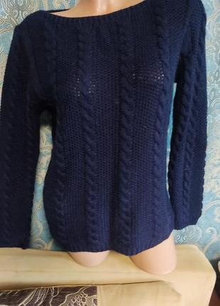 В'язаний светр, кофта, джемпер р м мохер+ вовна+акрил італія