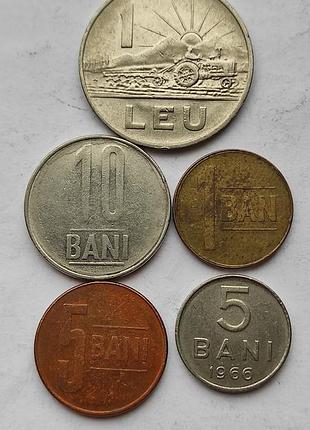 Румынские лей, бани.