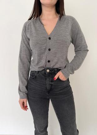 Кардиган з вовни мериноса yves