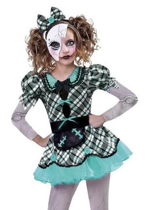 Лялька зламана хоррор страшна монстер хай monster high хелловін сукня карнавальна