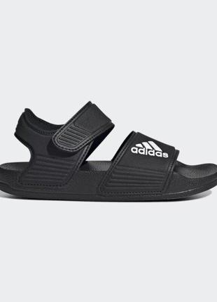 Adidas босоножки сандалии адидас детские подростковые black