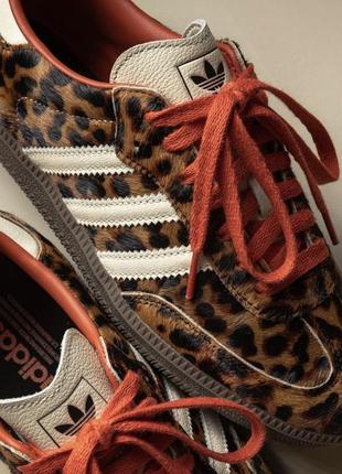 Adidas samba og preloved red leopard (women's) ji2734