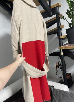 Шерстяне пальто river island2 фото