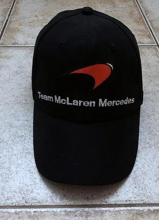 Кепка бейсболка mclaren mercedes (england)audi bmw porsche nike adidas arcteryx columbia formula f1