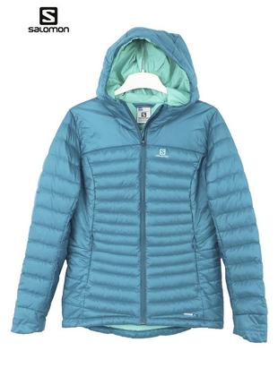 Женская пуховая куртка salomon advancedskin warm