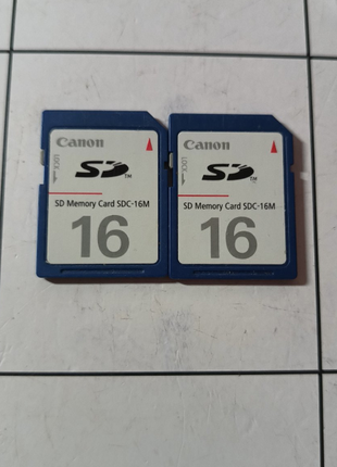 Карта памяти sd 16 mb (canon)