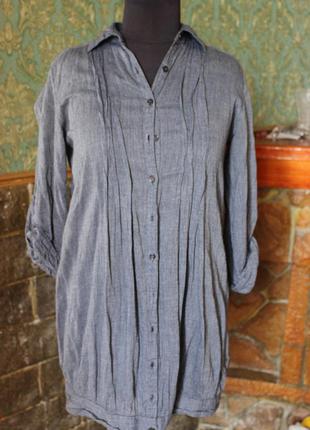 Туніка - сорочка льон