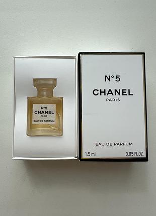 Аромат chanel n5. миниатюра 1,5 мл.