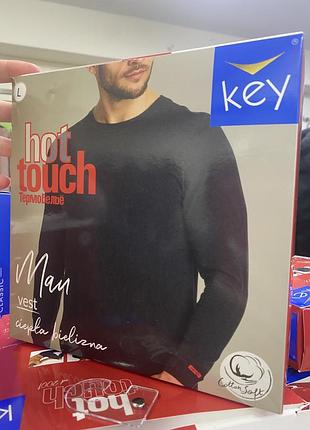 Термобелье мужское key hot touch польша хлопок