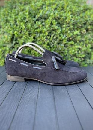 Zara man туфли замшевые 41 размер эспадрильи слипоны