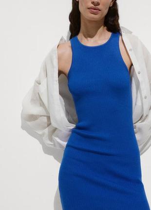 Трикотажное платье mango