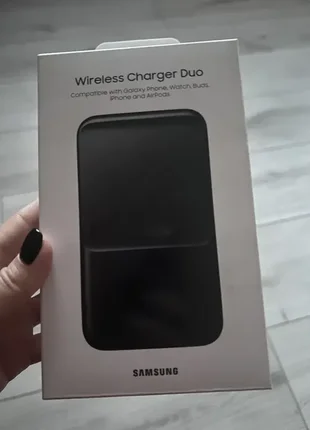 Беспроводное зарядное устройство samsung wireless charger duo