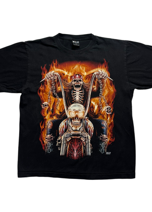 Футболка wild y2k панк рок гранж вінатж мерч spiral