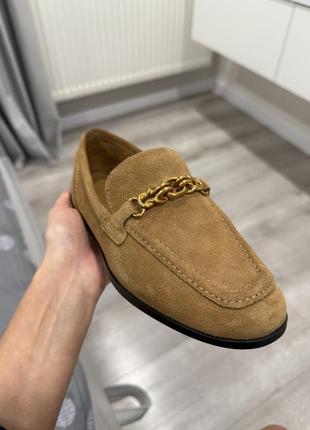 Лофери з замші mango
