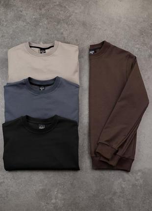 Свитшот унисекс двунить хлопок весна/осень/лето