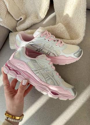 Кроссовки asics gel-nyc x kicki yang zhang cream pink