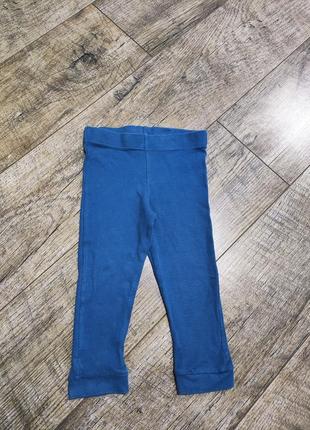 Штани бавовняні, f&f, р. 86-92, 18-24міс., довжина 46см