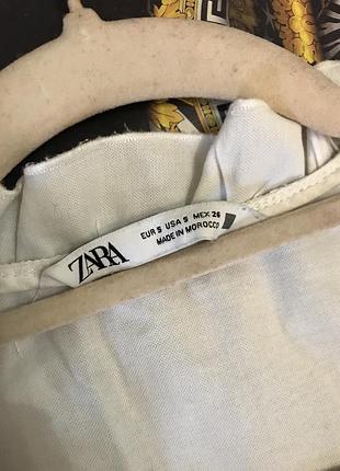 Платье # белое коттоновое платье zara 2