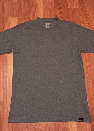 Чоловіча сіра базова футболка dickies оригінал