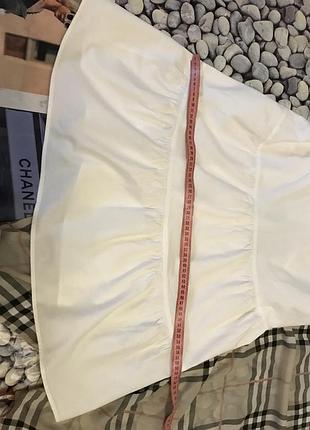 Платье # белое коттоновое платье zara 6