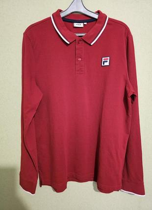 Лонгслів поло чоловіча fila
