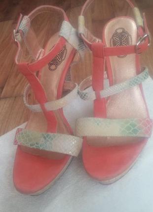 Босоніжки шкіряні kesslord