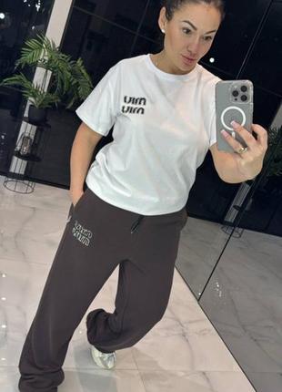 Костюм женский коттон miu miu