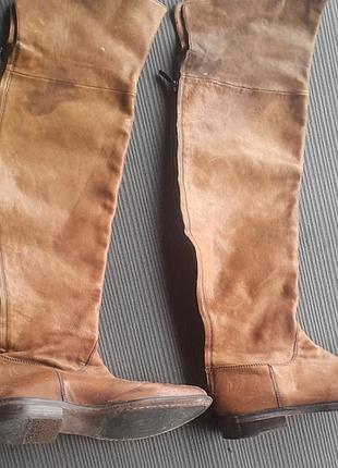 Шкіряні ботфорти, дові,без  утеплення ♥️