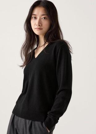 Кашемировый свитер пуловер uniqlo