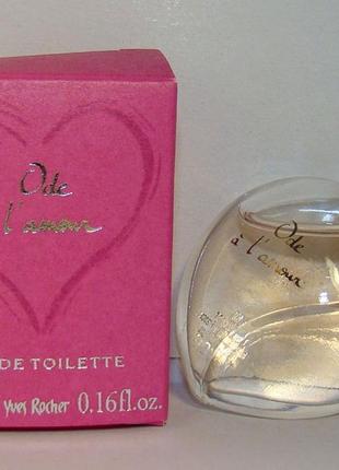 Мініатюра yves rocher ode a lamour. оригінал
