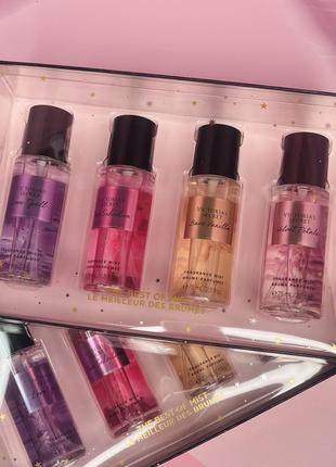 Подарочный набор мини спреев victoria’s secret mini mist discovery (4 шт.) #росборя