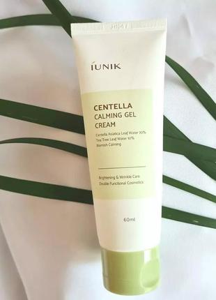 Крем-гель с экстрактом центеллы iunik centella calming gel cream.