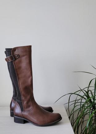 Чобітки шкіряні оригінал caprice рр.37.5