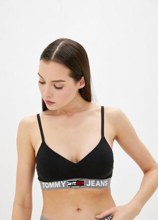 Мягкий бюстгальтер без косточек tommy hilfiger s m